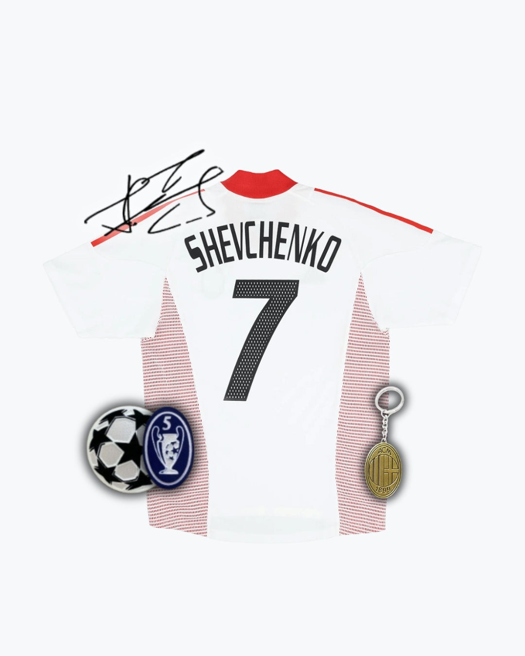 #7 SHEVCHENKO Maglia Retro ACM Away 2002/03
