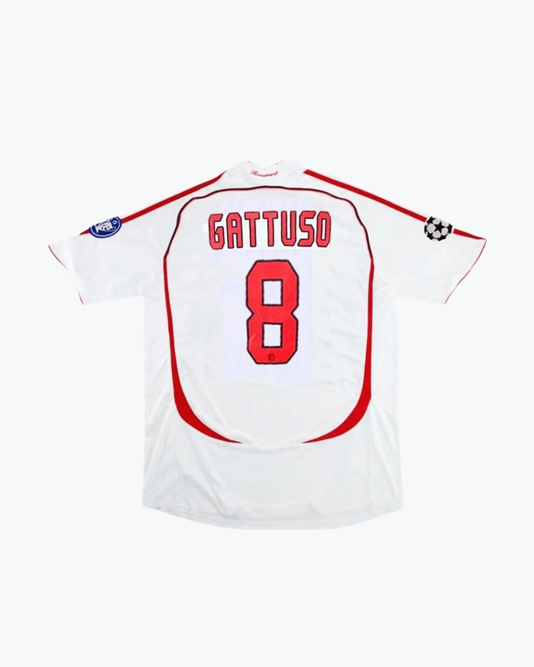 #8 Gattuso Maglia Retro ACM Away 2007/08 - UCL Finale