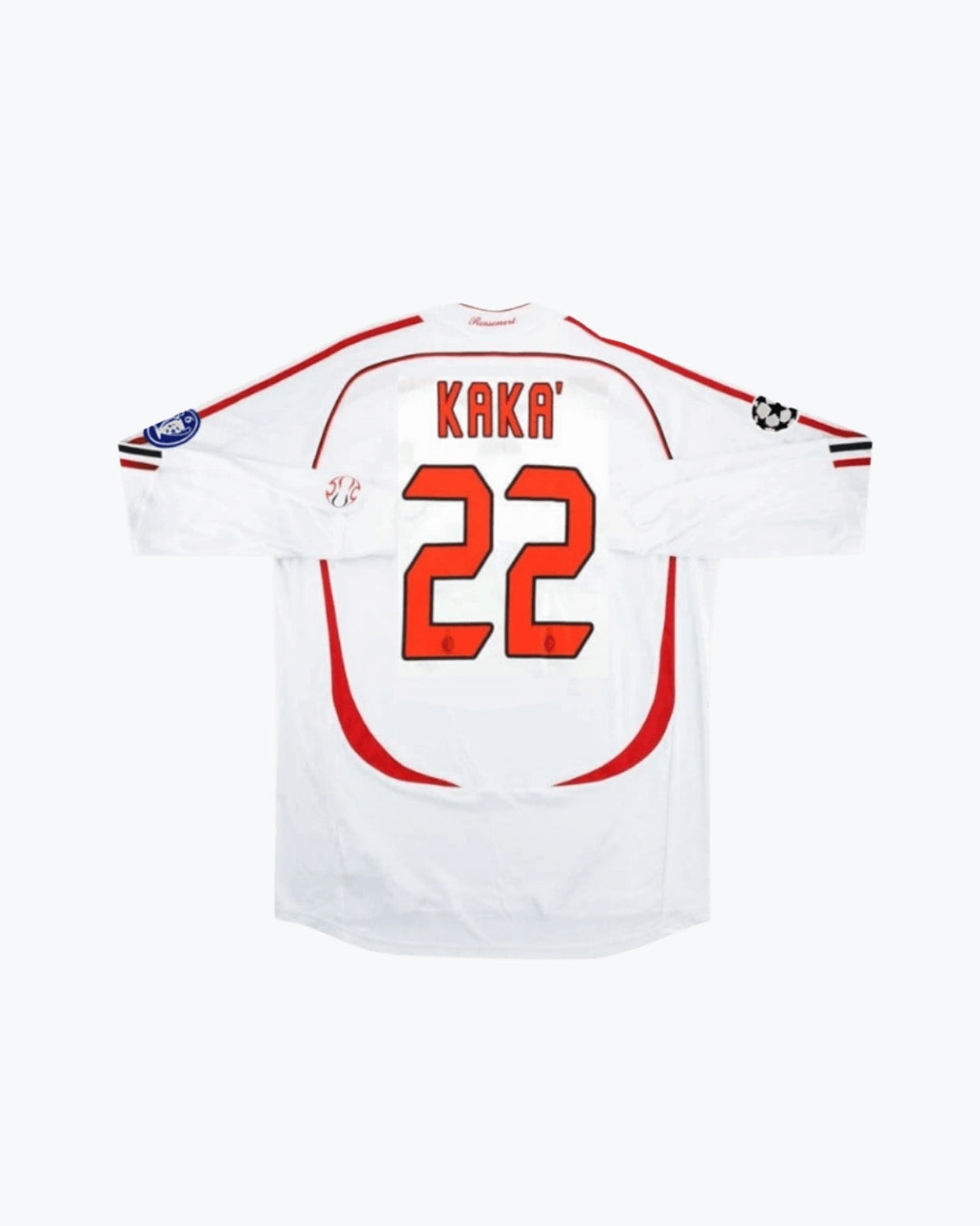 #22 Kaká Maglia Retro ACM Away Manica Lunga UCL Finale 2006/07