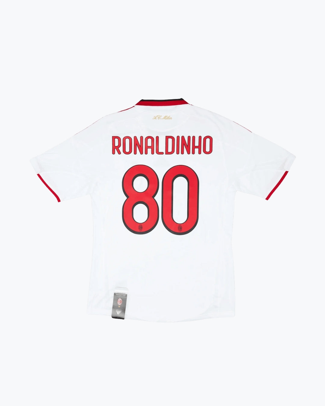 80# Ronaldinho Maglia Retro ACM Away 2009/10