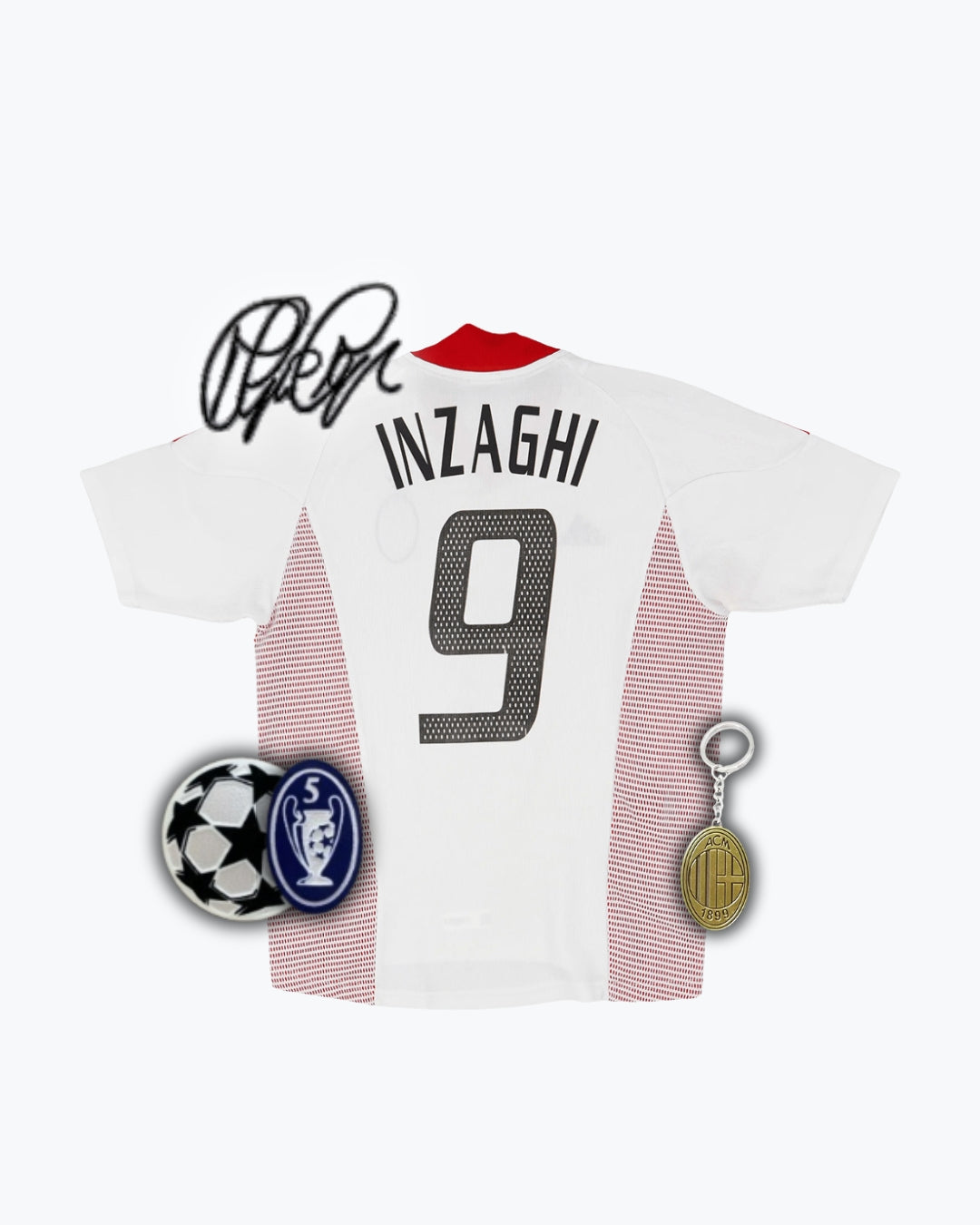 #9 INZAGHI Maglia Retro ACM Away 2002/03