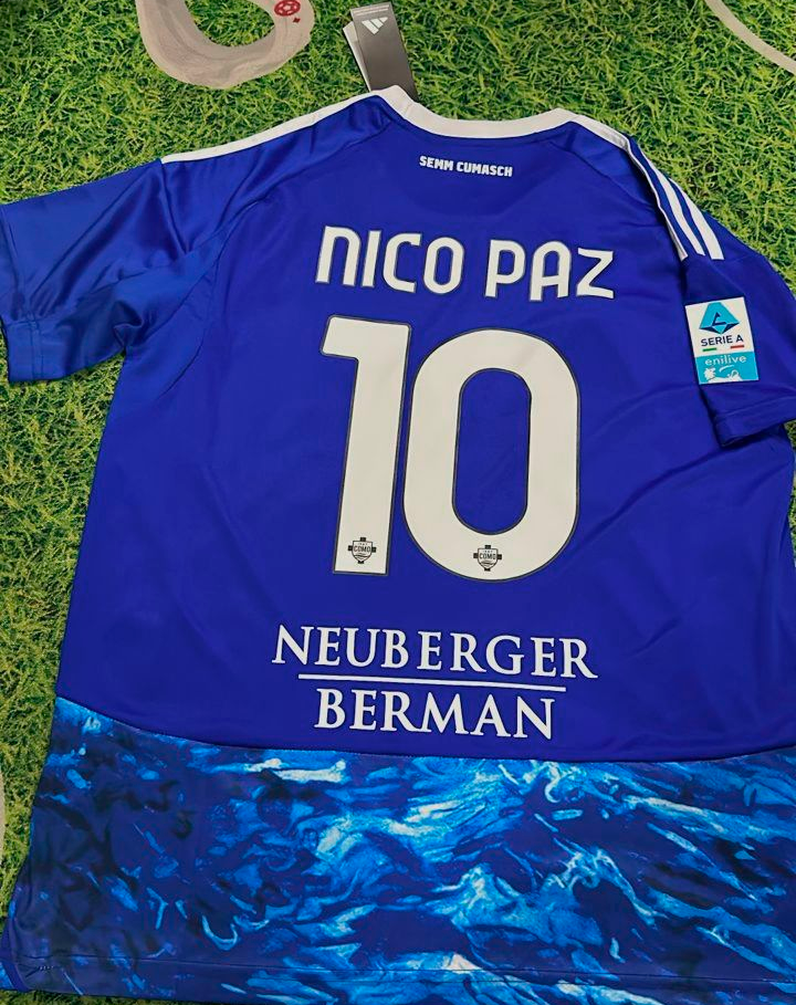 #10 NICO PAZ Maglia Home 25/26