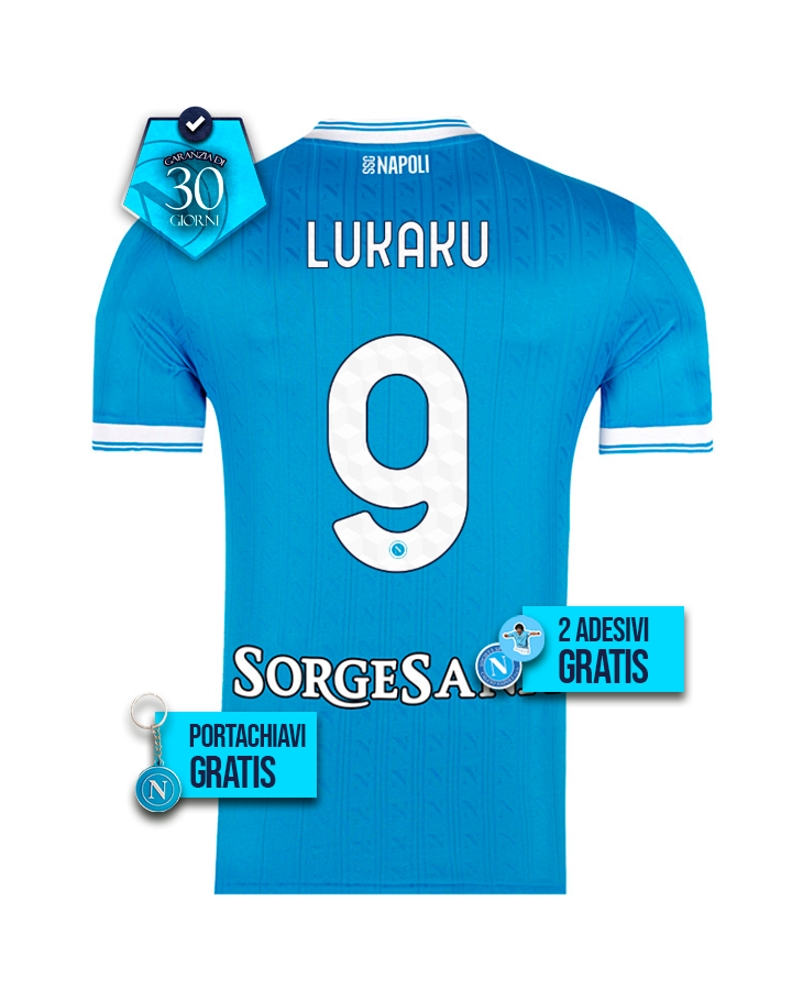 #9 LUKAKU Maglia Home 25/26